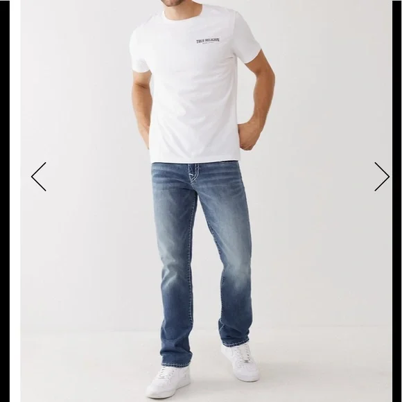RICKY SUPER T STRAIGHT JEAN 34"